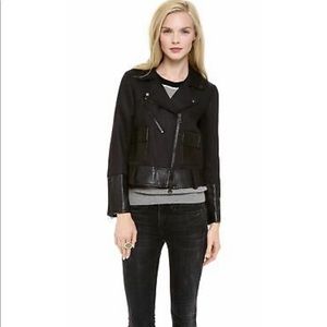 Club Monaco Rory jacket with leather details